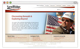 SandRidge Energy, Inc. Website